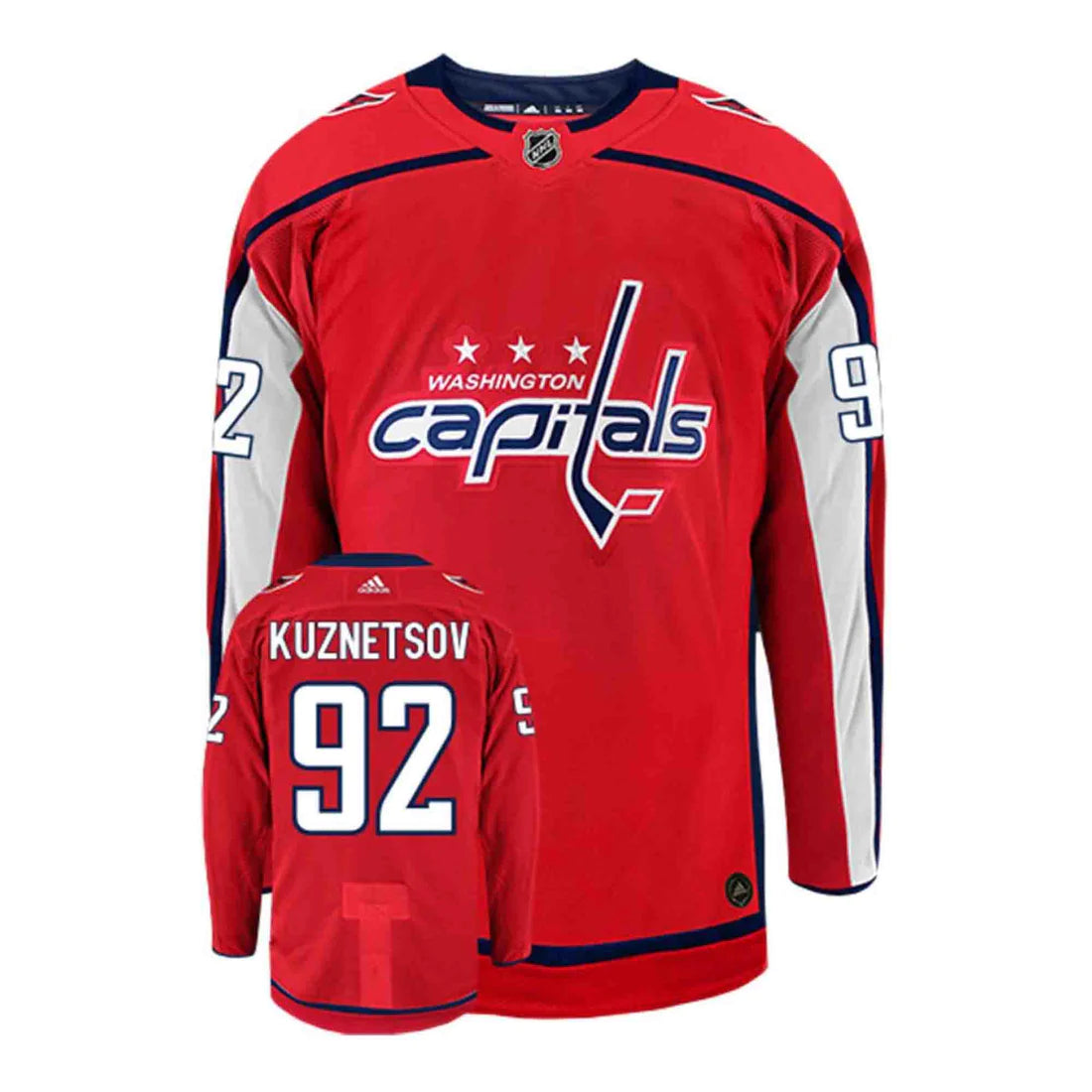 NHL Evgeny Kuznetsov Washington Capitals 92 Jersey