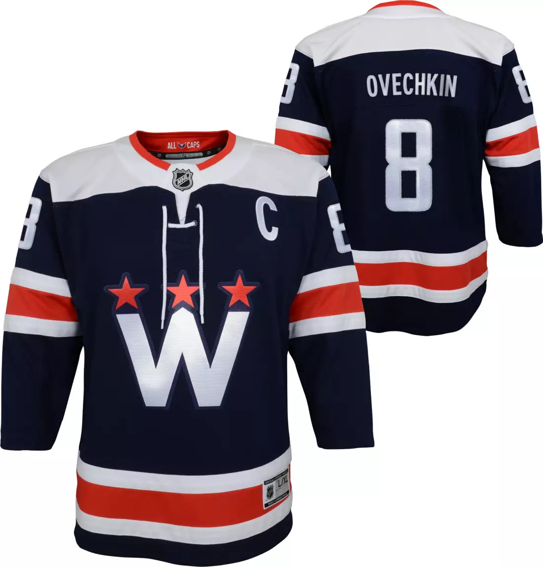 NHL Alexander Ovechkin Washington Capitals 8 Jersey