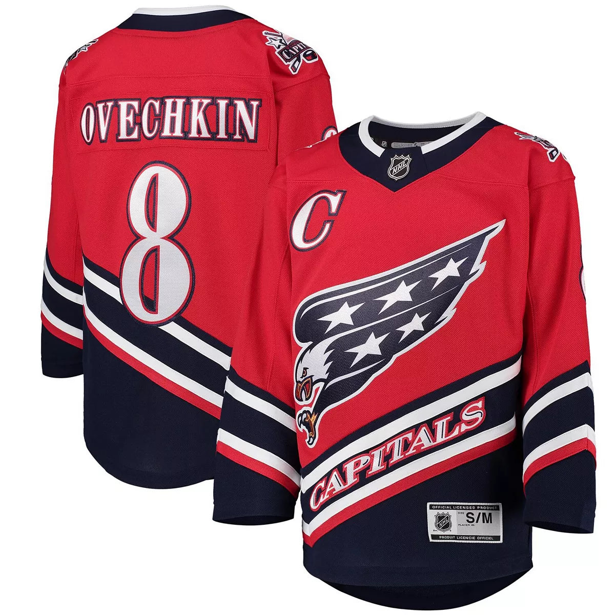 NHL Alexander Ovechkin Washington Capitals 8 Jersey