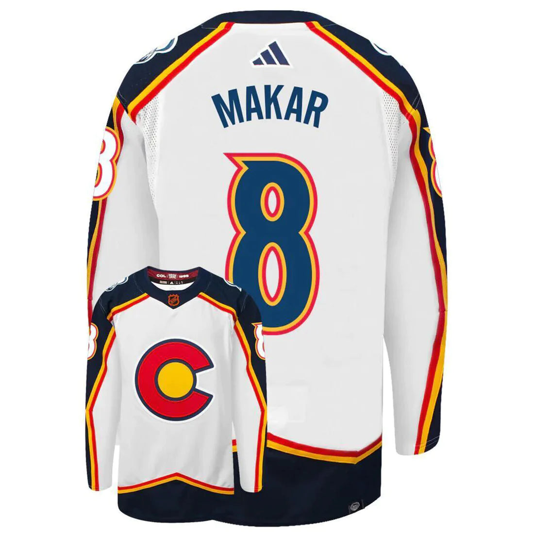 NHL Cale Makar Colorado Avalanche 8 Jersey