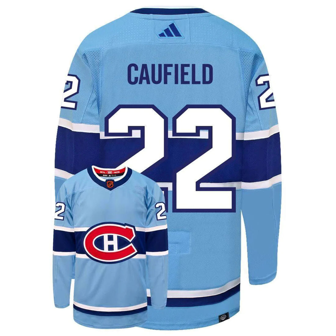 NHL Cole Caufield Montreal Canadians 22 Jersey