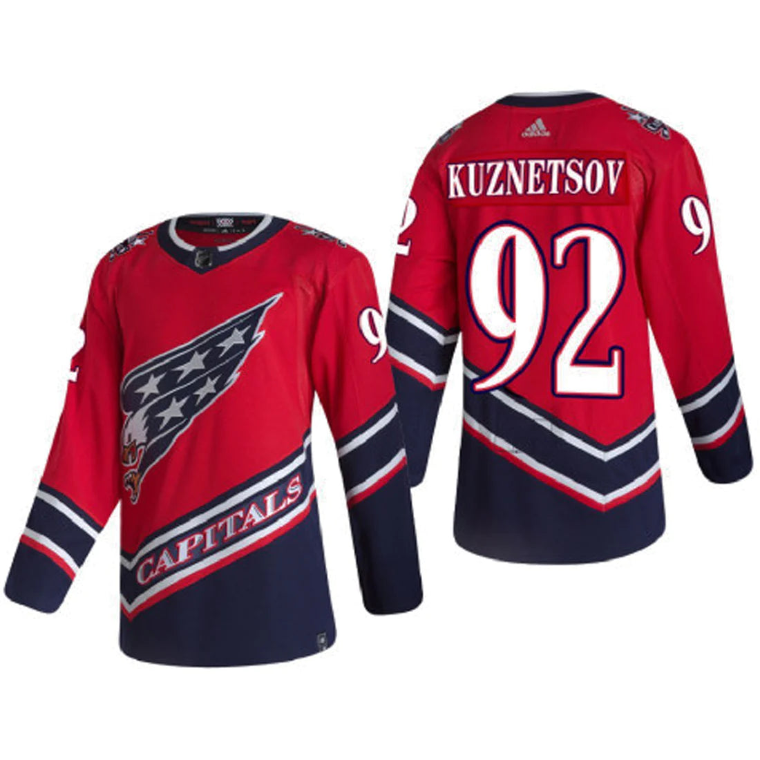 NHL Evgeny Kuznetsov Washington Capitals 92 Jersey