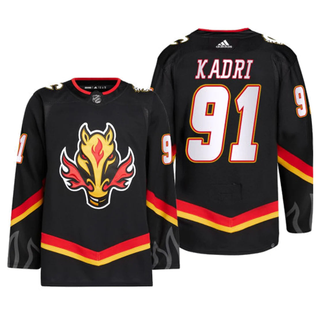 NHL Nazem Kadri Calgary Flames 91 Jersey