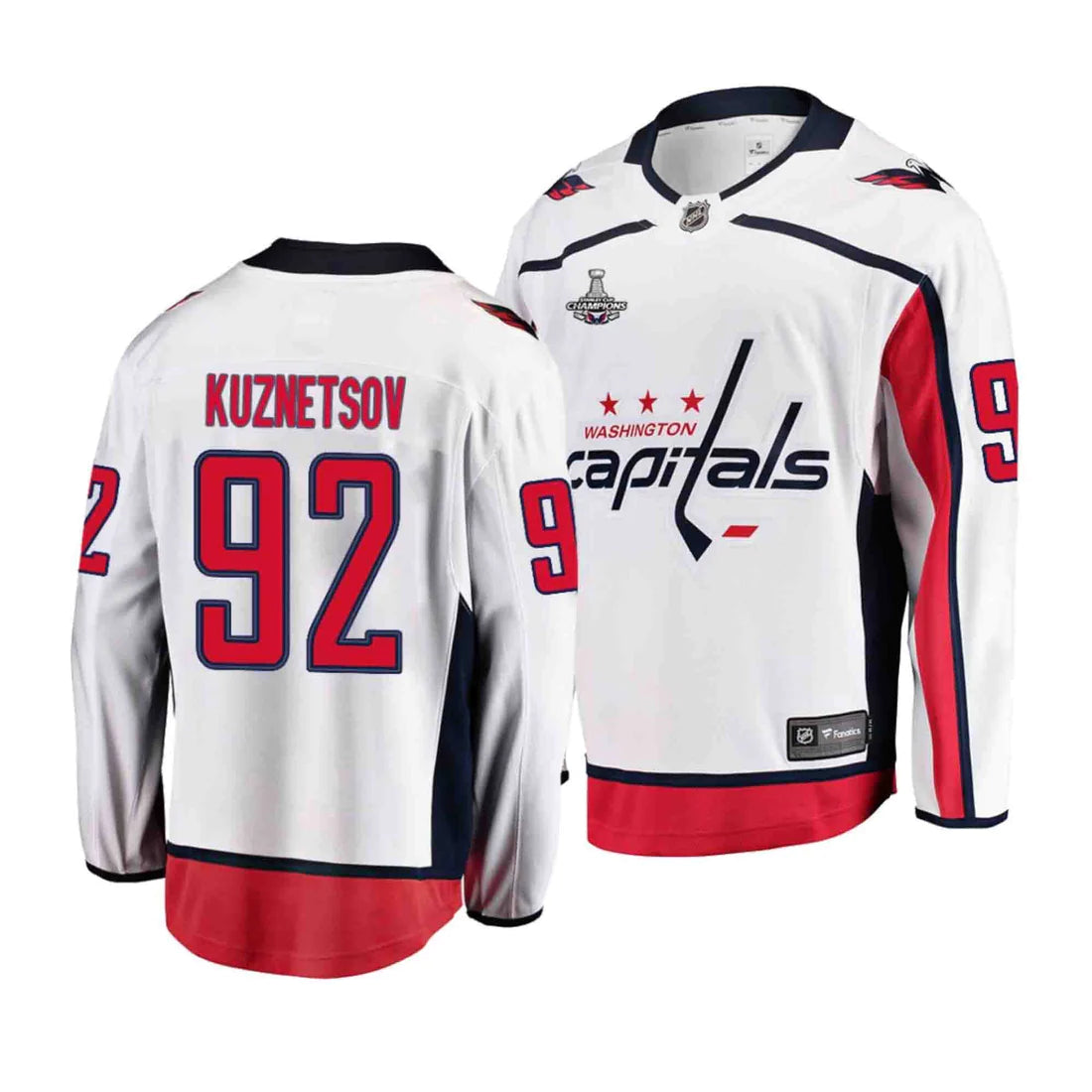 NHL Evgeny Kuznetsov Washington Capitals 92 Jersey
