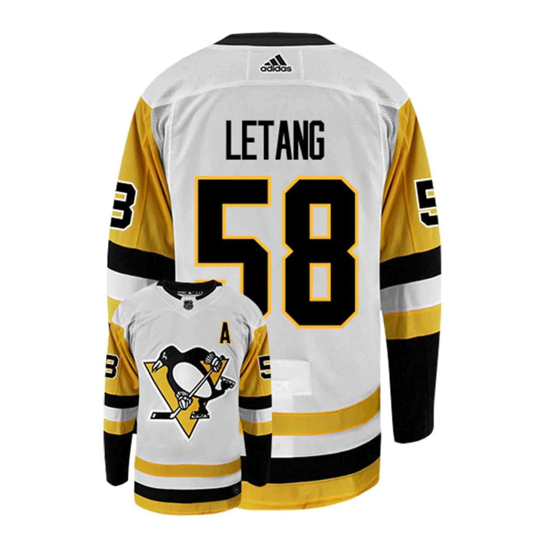 NHL Kris Letang Pittsburgh Penguins 58 Jersey